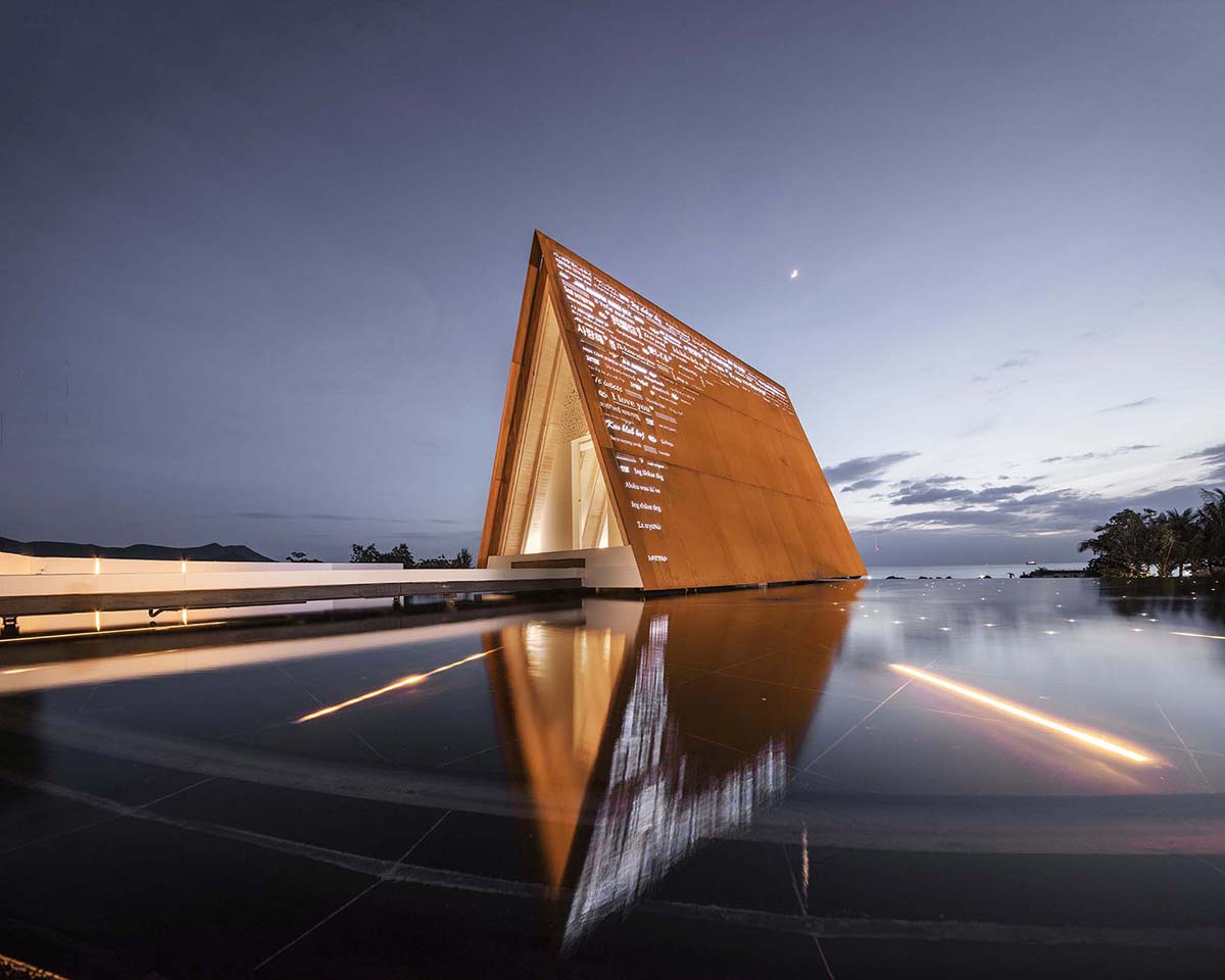 Shanghai United Design Group combines earthy elements with geometric forms for Dysis Chapel in Hainan
