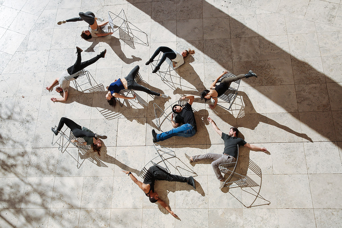 Choreographer Jacob Jonas combines art and dance through architectural backdrops