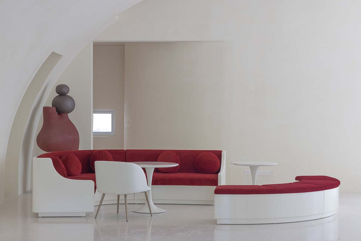 Wutopia Lab built an art gallery enveloped by Ferrari membranes to resemble