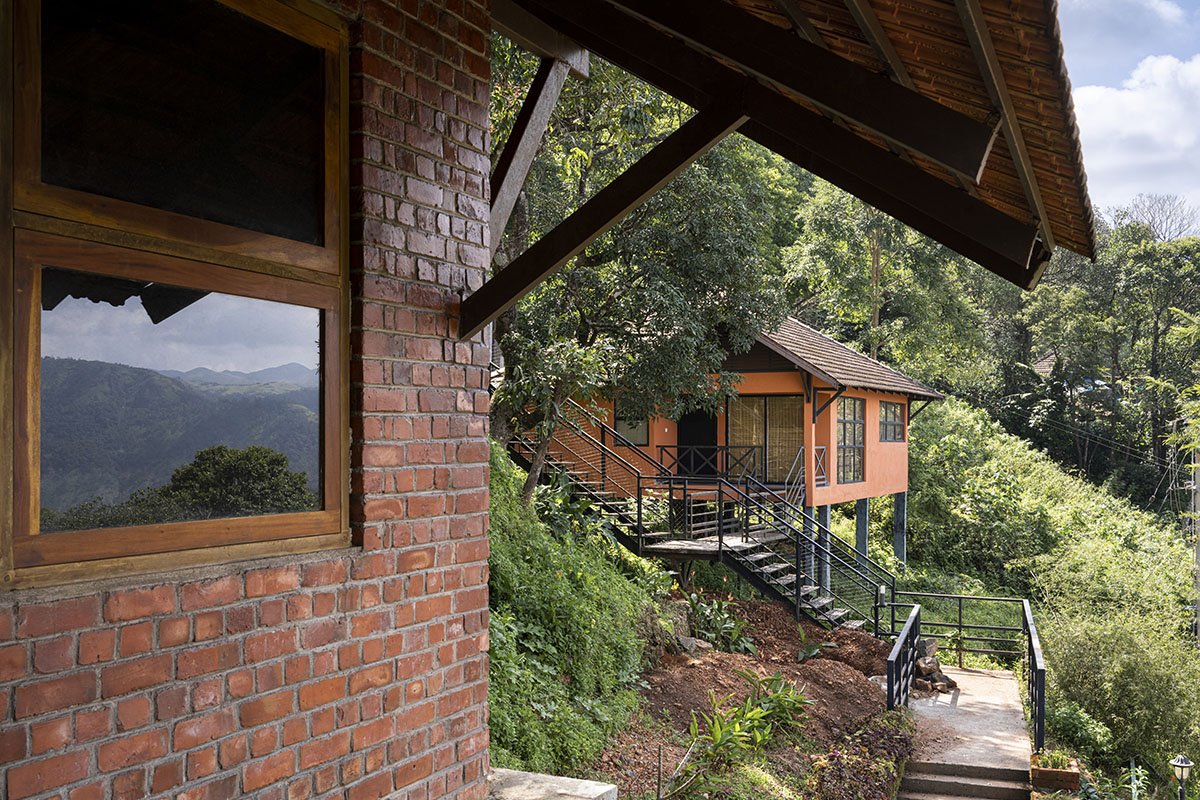 Srijit Srinivas - ARCHITECTS completes resort with dispersed villas in the hills of Idukki, India