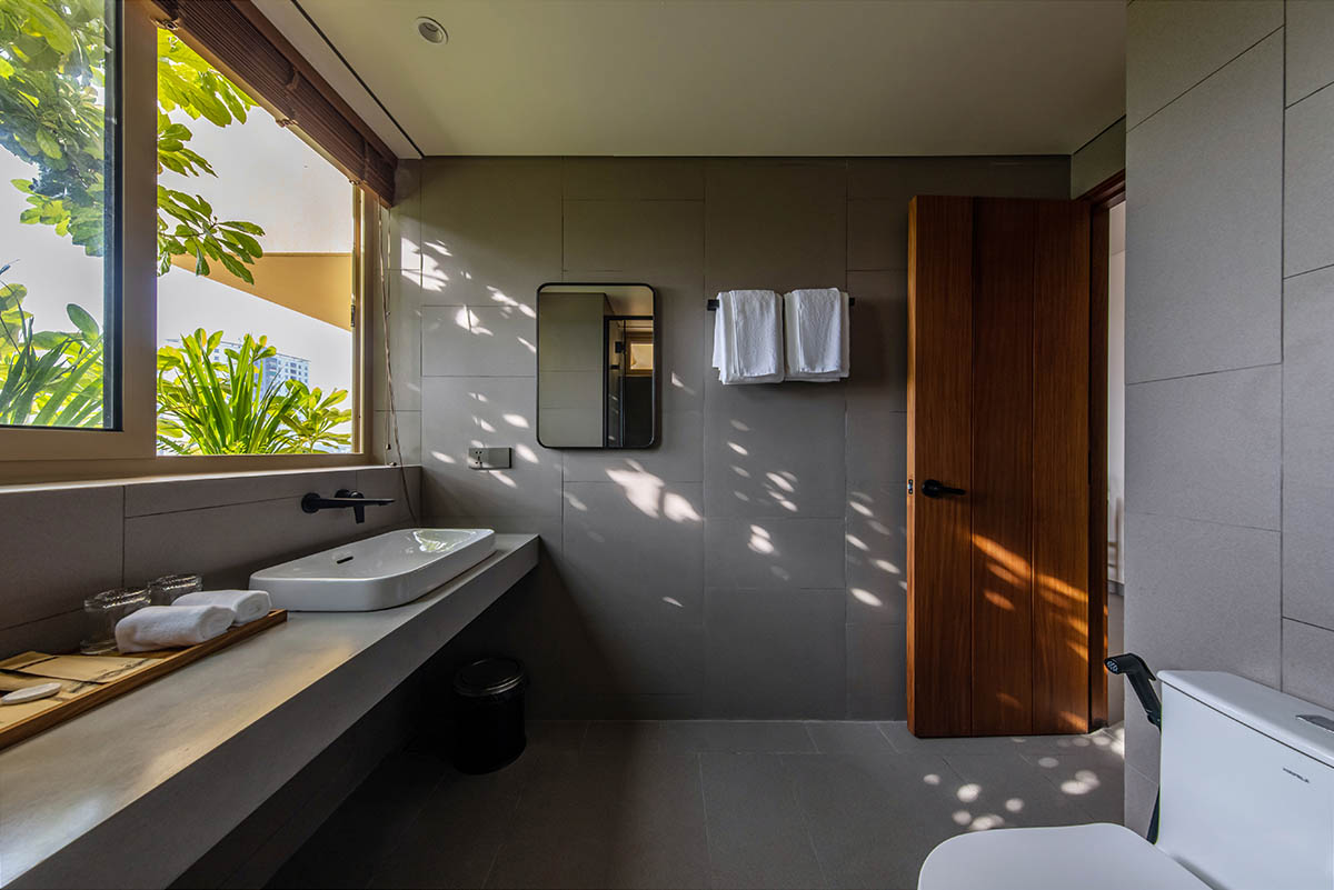 TAA DESIGN built hotel made of 