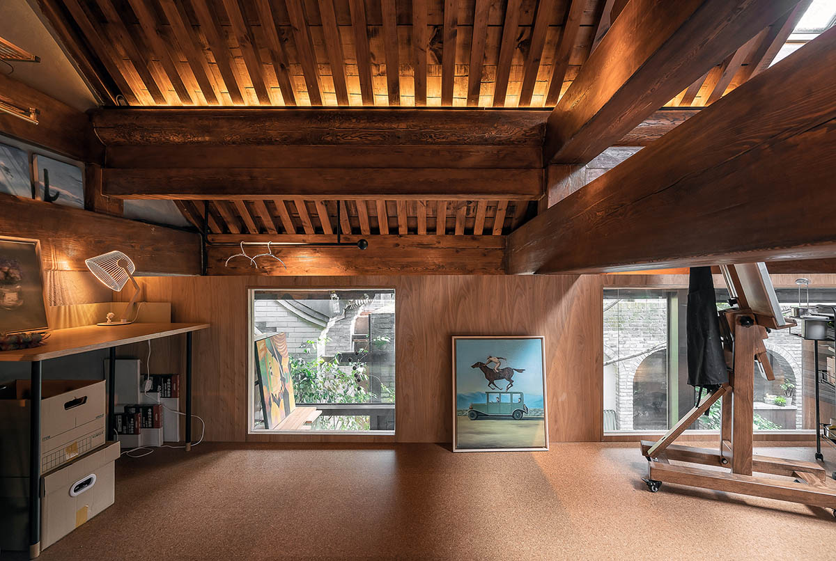 Days in YARD Studio renovates Beijing's old Hutong houses with new courtyard arrangement