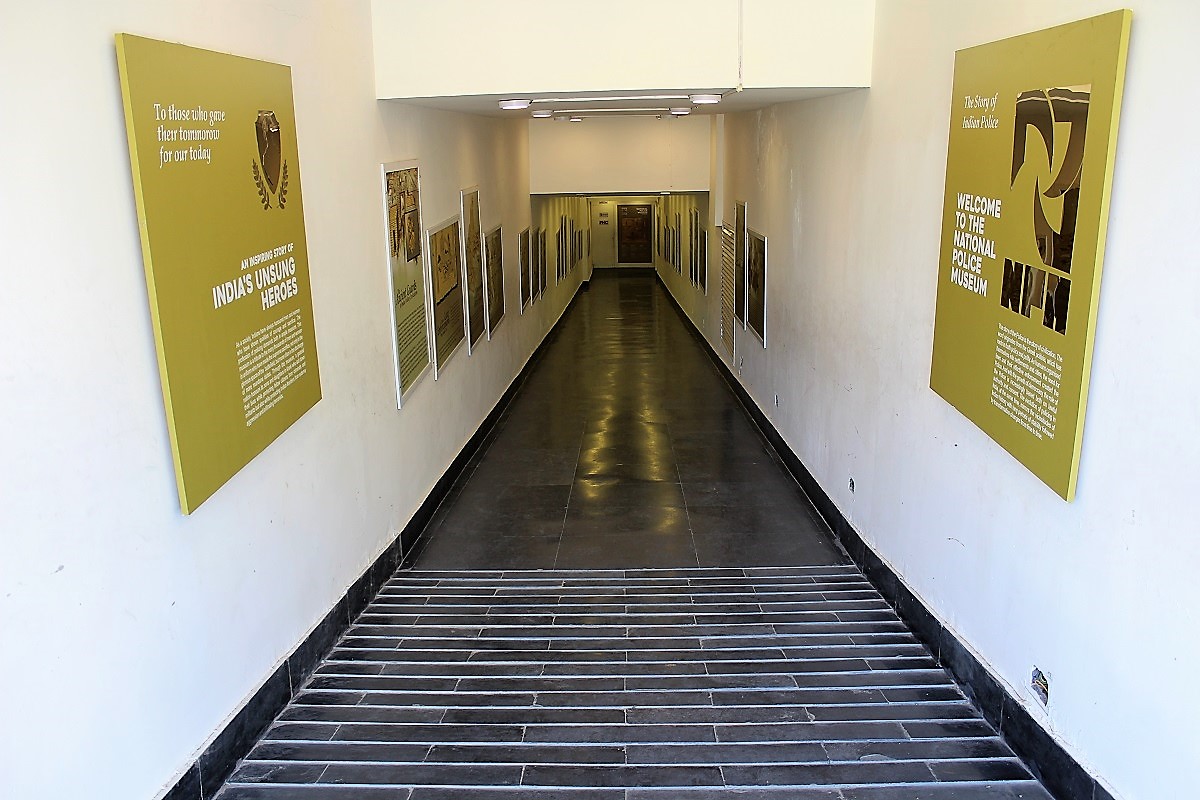 National Police Memorial At New Delhi Is A Blend Of Art, Architecture & Sculpture