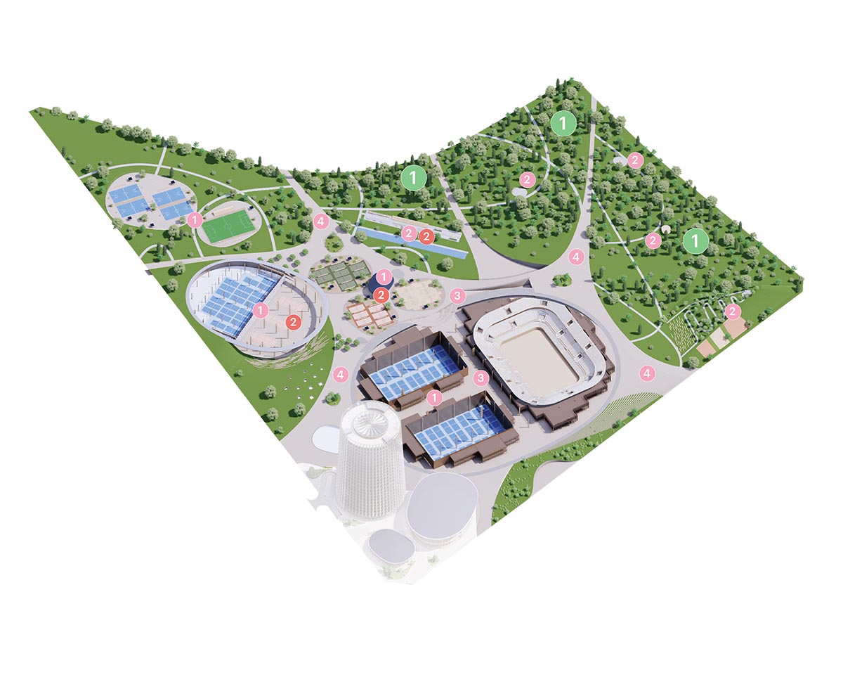 MVRDV unveils design for National Badminton Training Centre complex in China 