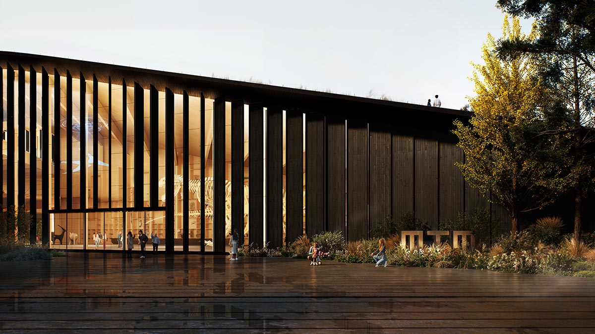 BIG wraps Hungarian Natural History Museum with overlapping landscaped ribbons