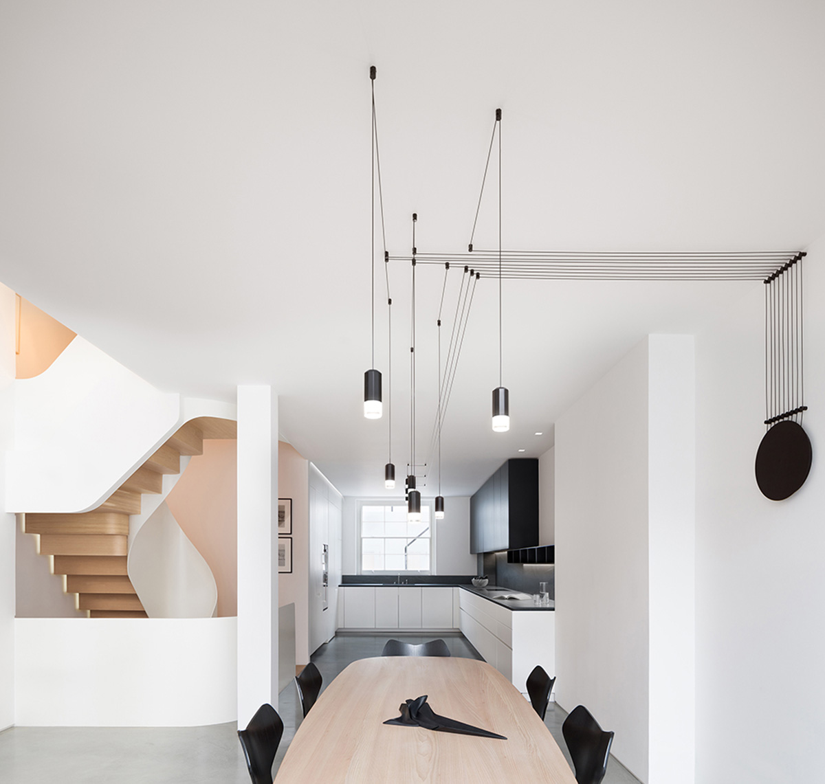 FLOW Architecture carves out old Victorian house in London and brings light with fluid interventions