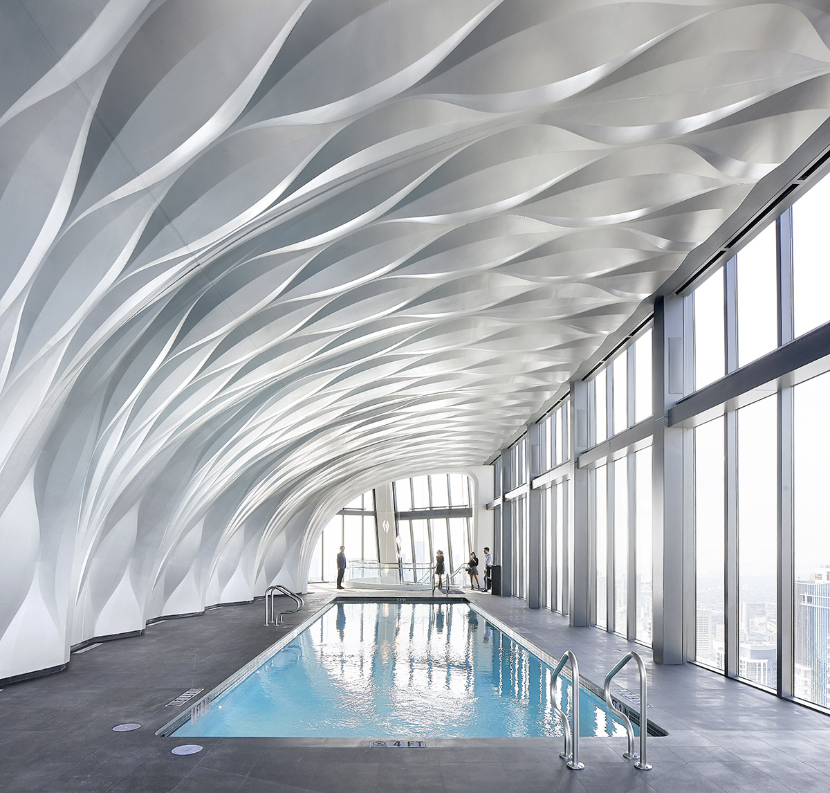 Zaha Hadid Architects' One Thousand Museum photographed by Hufton+Crow