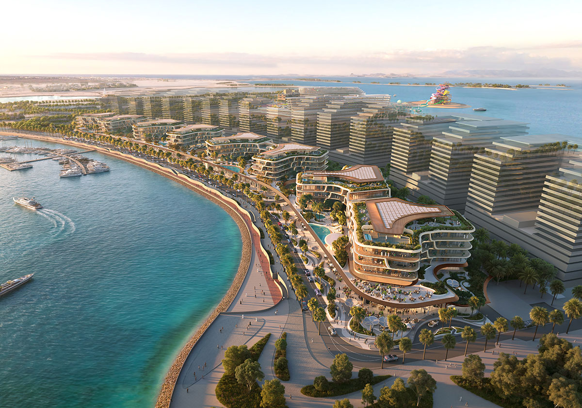 ZHA unveils design for The Grove, a new seafront neighbourhood and marina in Qatar 