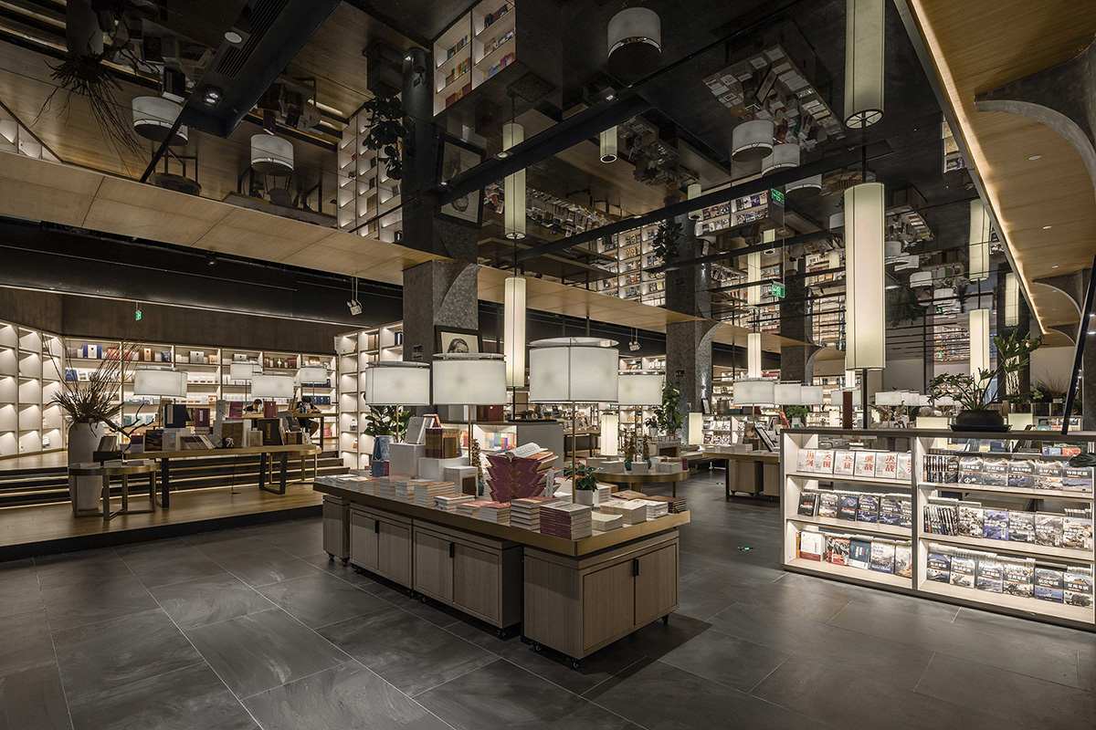 Gonverge Interior Design completes futuristic Fengdong E Pang Bookstore in Xi'an City