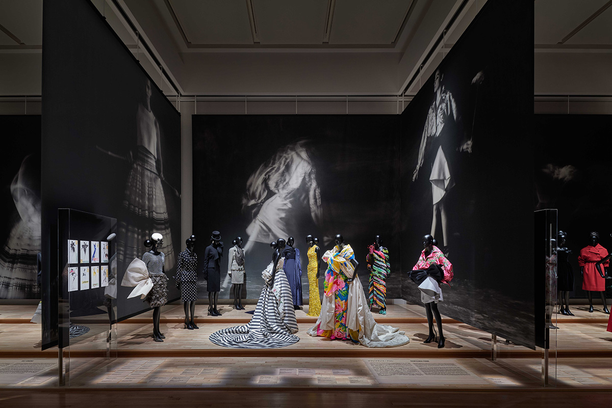 OMA's exhibition design for Dior explores the versatility of craft and  material expression at MOT