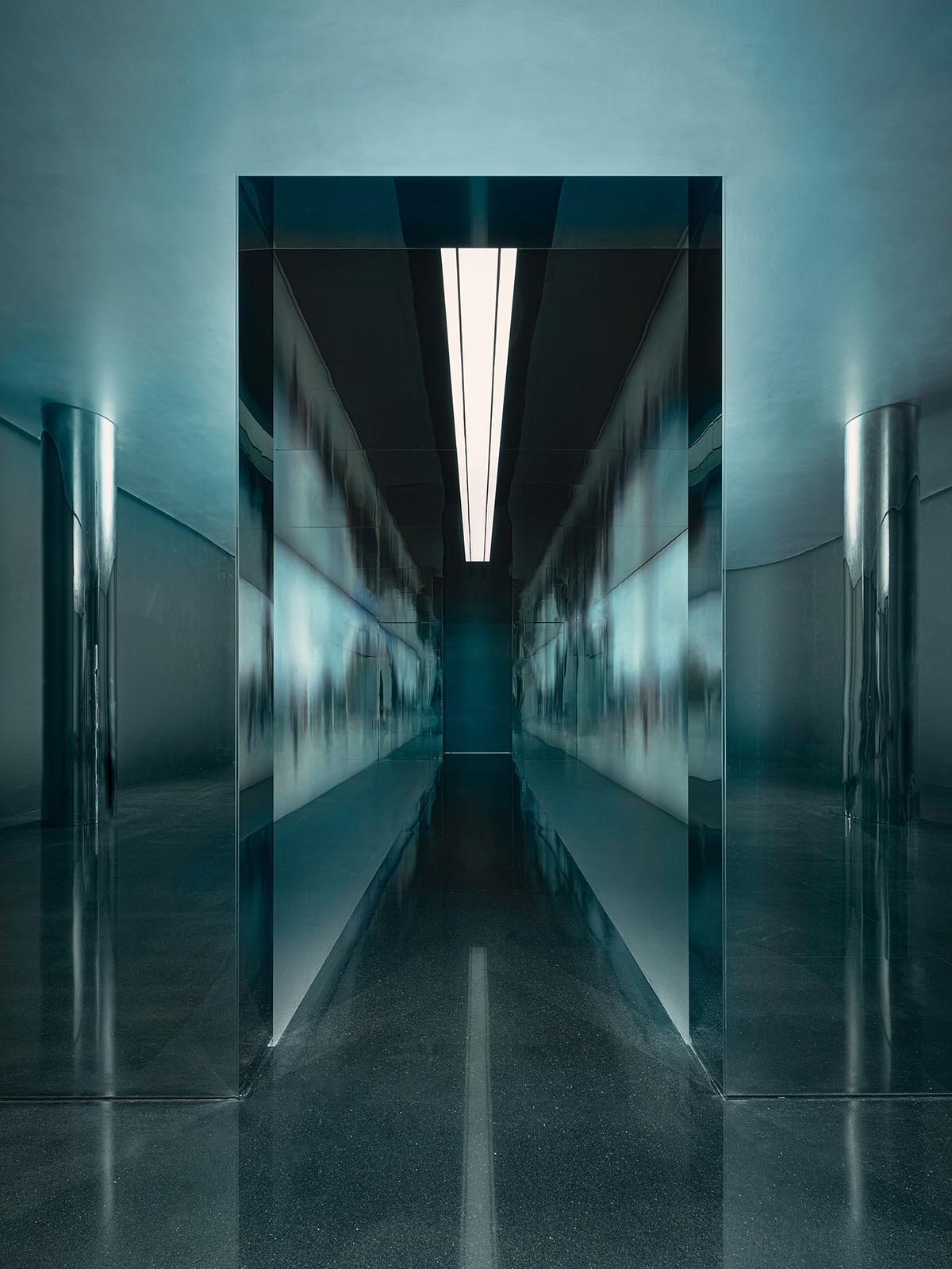 Various Associates completes exhibition center with golden façade in Shenzhen