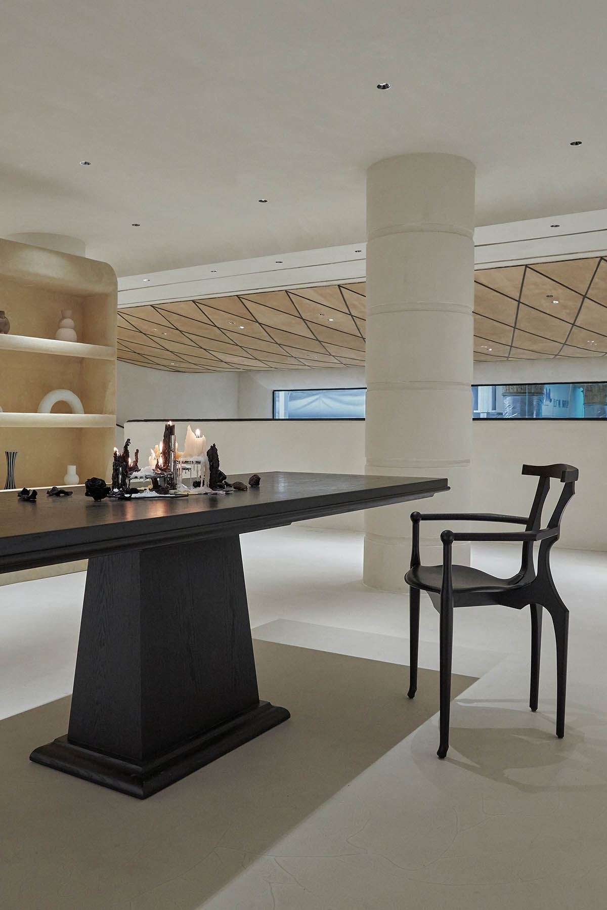 One Fine Day Studio & Partners creates grey-toned interiors for Maó store in Guangzhou