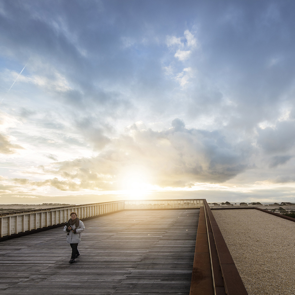 ARX interprets Portuguese’s old construction techniques with new form for Costa Nova Cultural Center