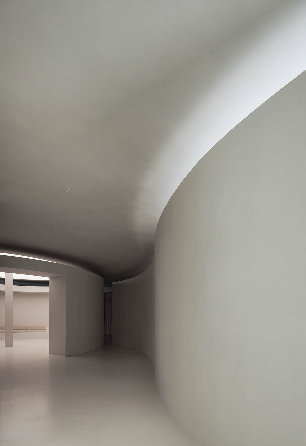 TSPACE DESIGN imagines circular gallery like a round heaven in Beijing
