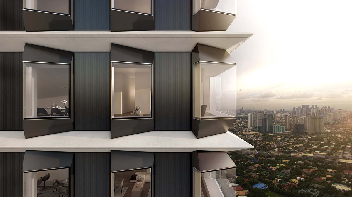 Foster + Partners' first project featuring angular facade modules in the Philippines breaks ground