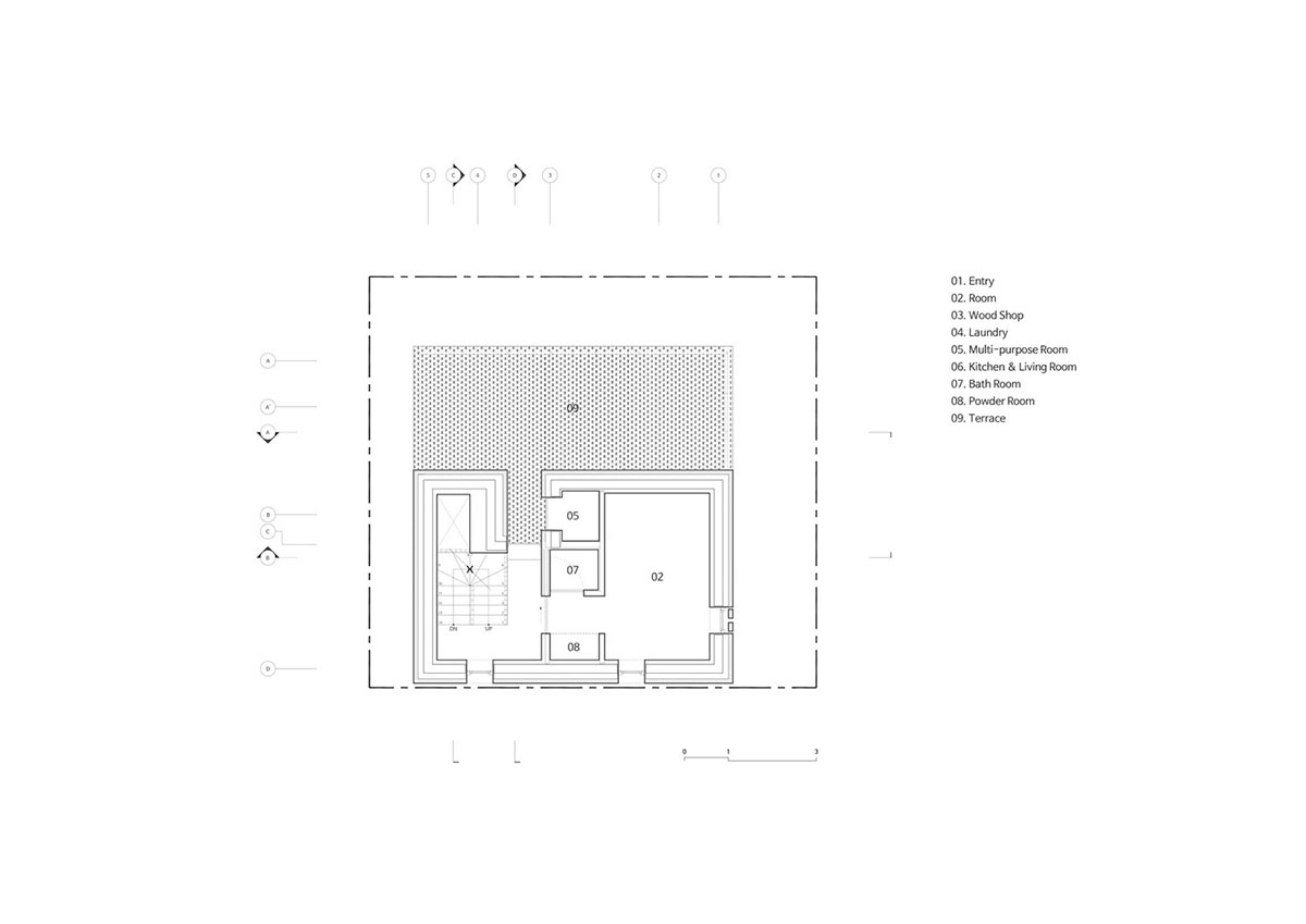 stpmj's New Five-Story House Adapts To A Narrow Plot With