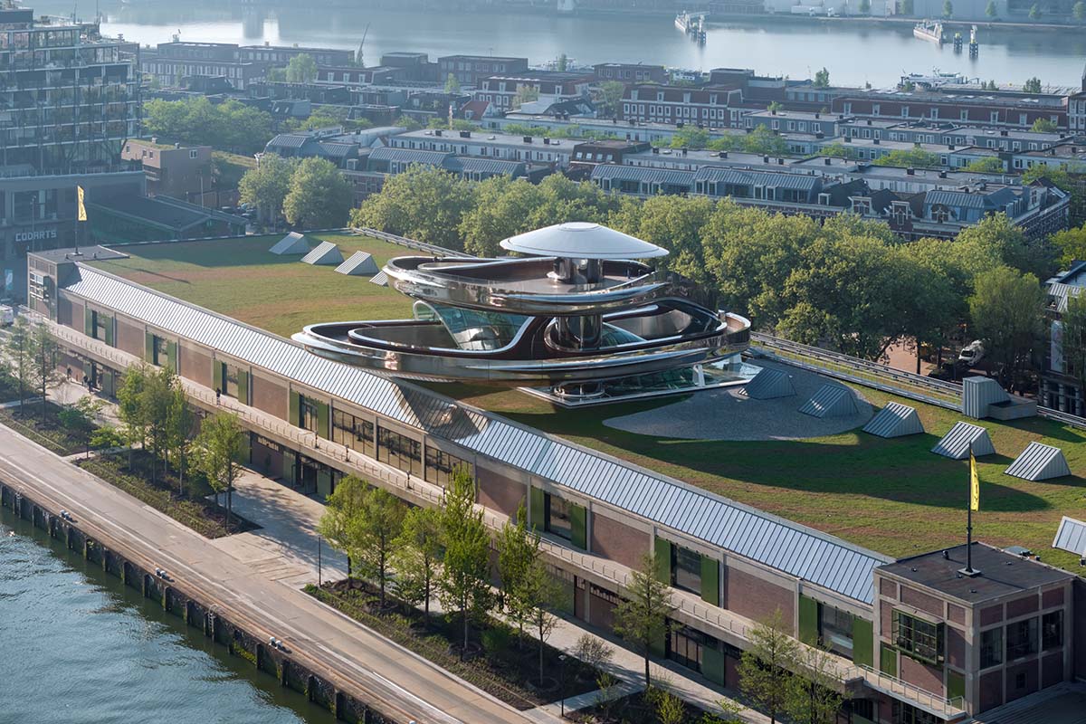Take a closer look at MAD's first cultural project with new photographs in Rotterdam