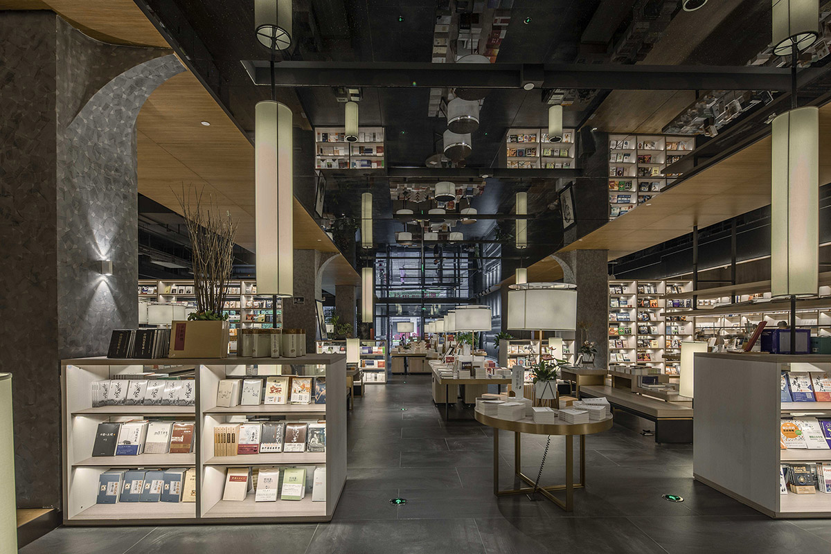 Gonverge Interior Design completes futuristic Fengdong E Pang Bookstore in Xi'an City
