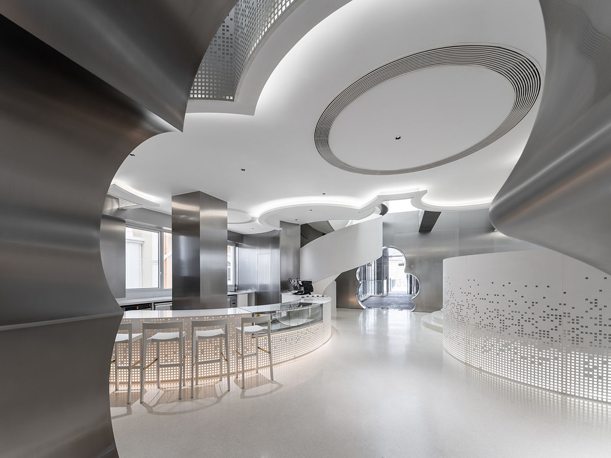 Wutopia Lab creates fairytale-like interiors for a bookstore in Jiangsu, China