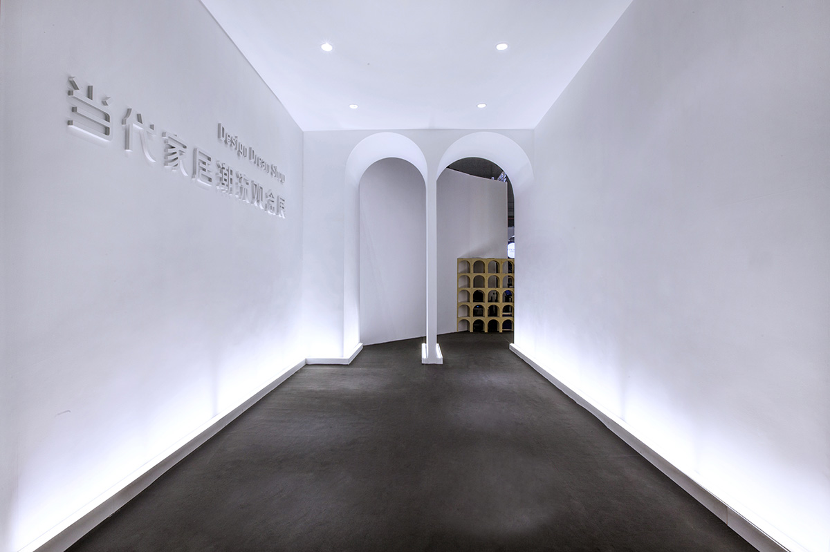 TOWOdesign completes exhibition space composed of different combinations of furnitures