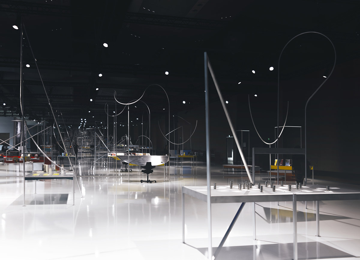 LCLA office installed exhibition as a 