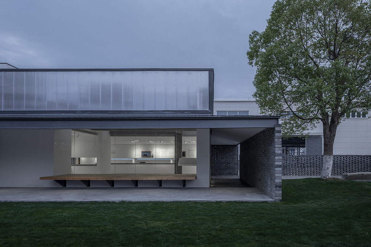 LUO studio completes Shayang Rapeseed Museum framing the landscape with silence in China
