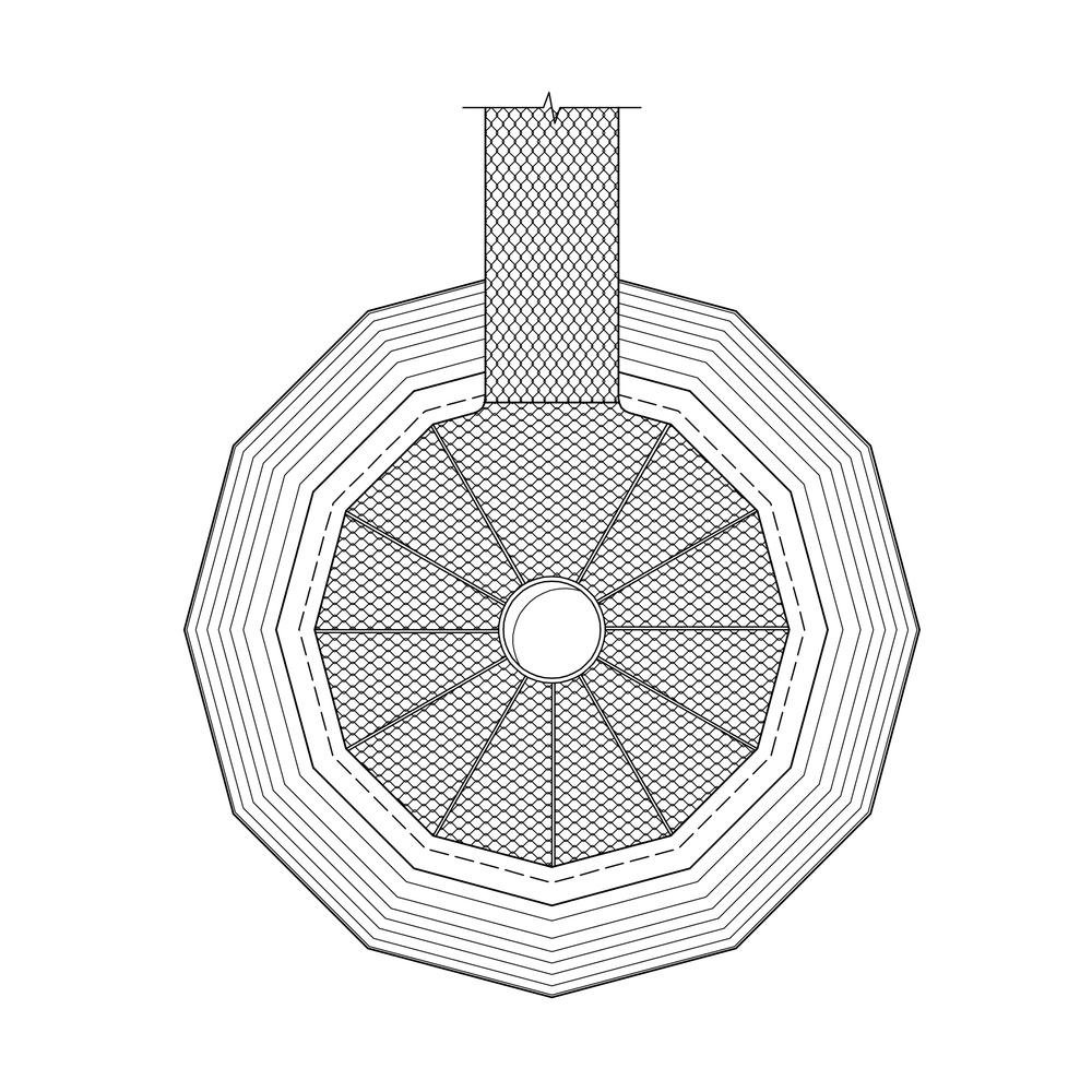 Atelier Design Continuum's ufo-themed holiday villa landed on the lush forest in Huangshan City