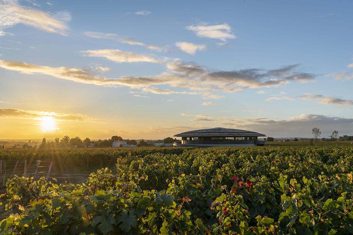 Foster + Partners completes circular Le Dôme winery in the rolling hills of Bordeaux