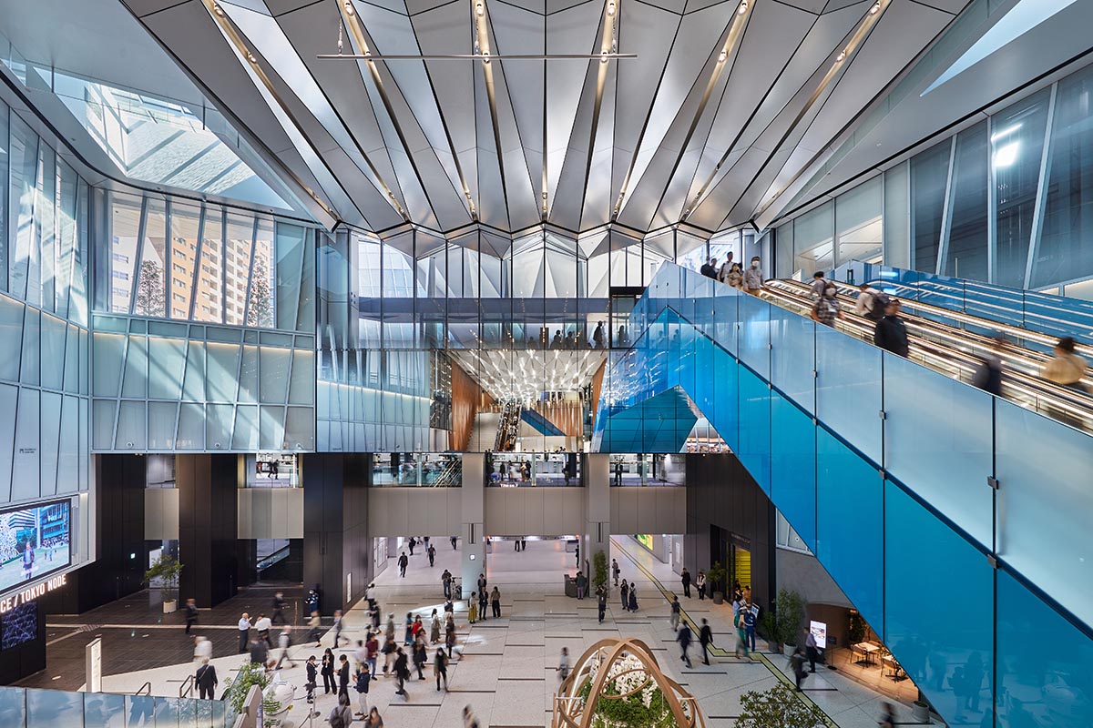 OMA completes its first project in Tokyo, Toranomon Hills Station Tower 