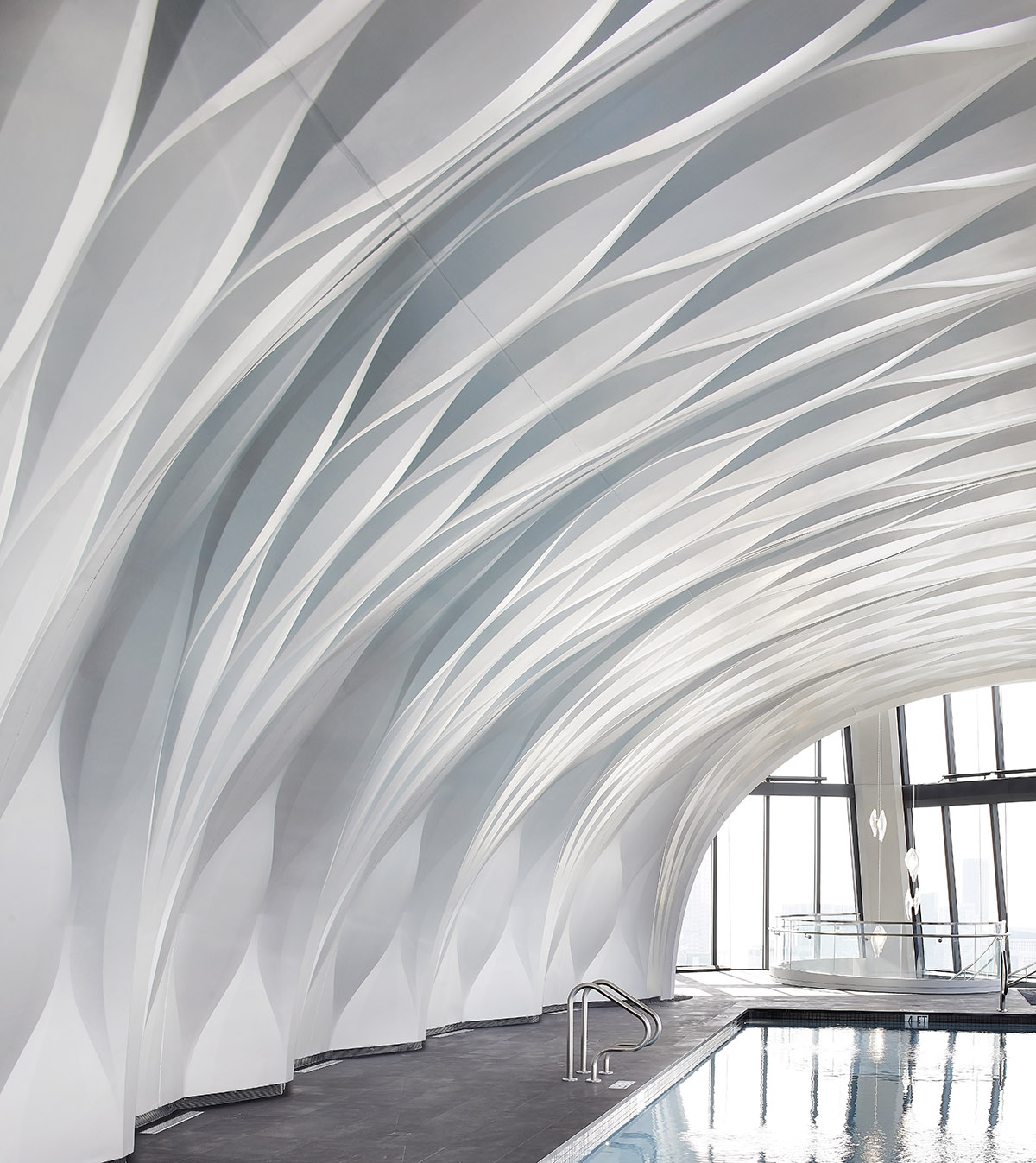 Zaha Hadid Architects' One Thousand Museum photographed by Hufton+Crow