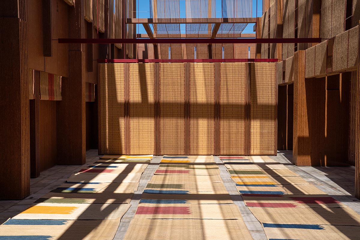 EAST Architecture brings AlMusalla installation to the Bukhara Biennial in Uzbekistan