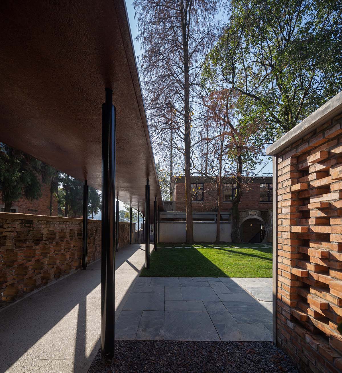 y.ad studio converts former hospital and old factory dormitories into homestay hotel in China