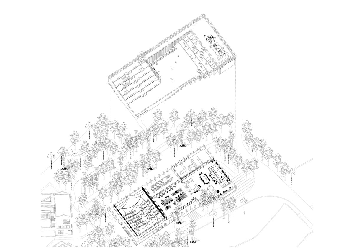 y.ad studio completes Baihua Commune within Tangchi Town, China