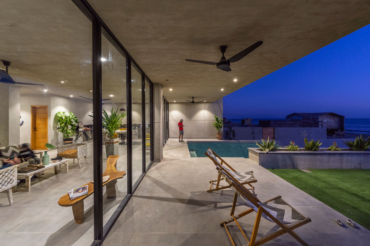 Coalesce Studio completes Beach Hut in Karachi, Pakistan