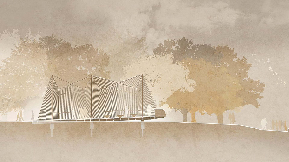 Foster+Partners design zig zag-shaped chapel for the first ever Vatican Pavilion at Venice Biennale