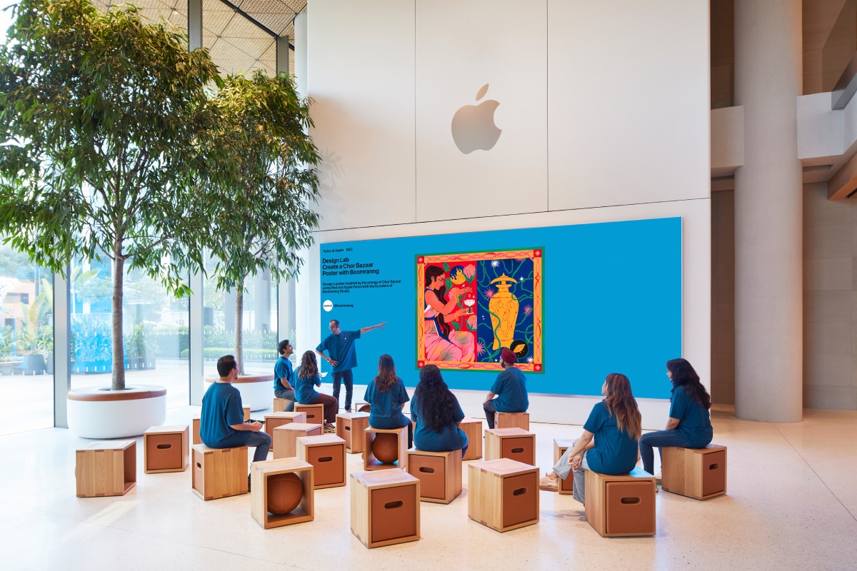Foster + Partners unveils Apple's first store in India at BKC, Mumbai
