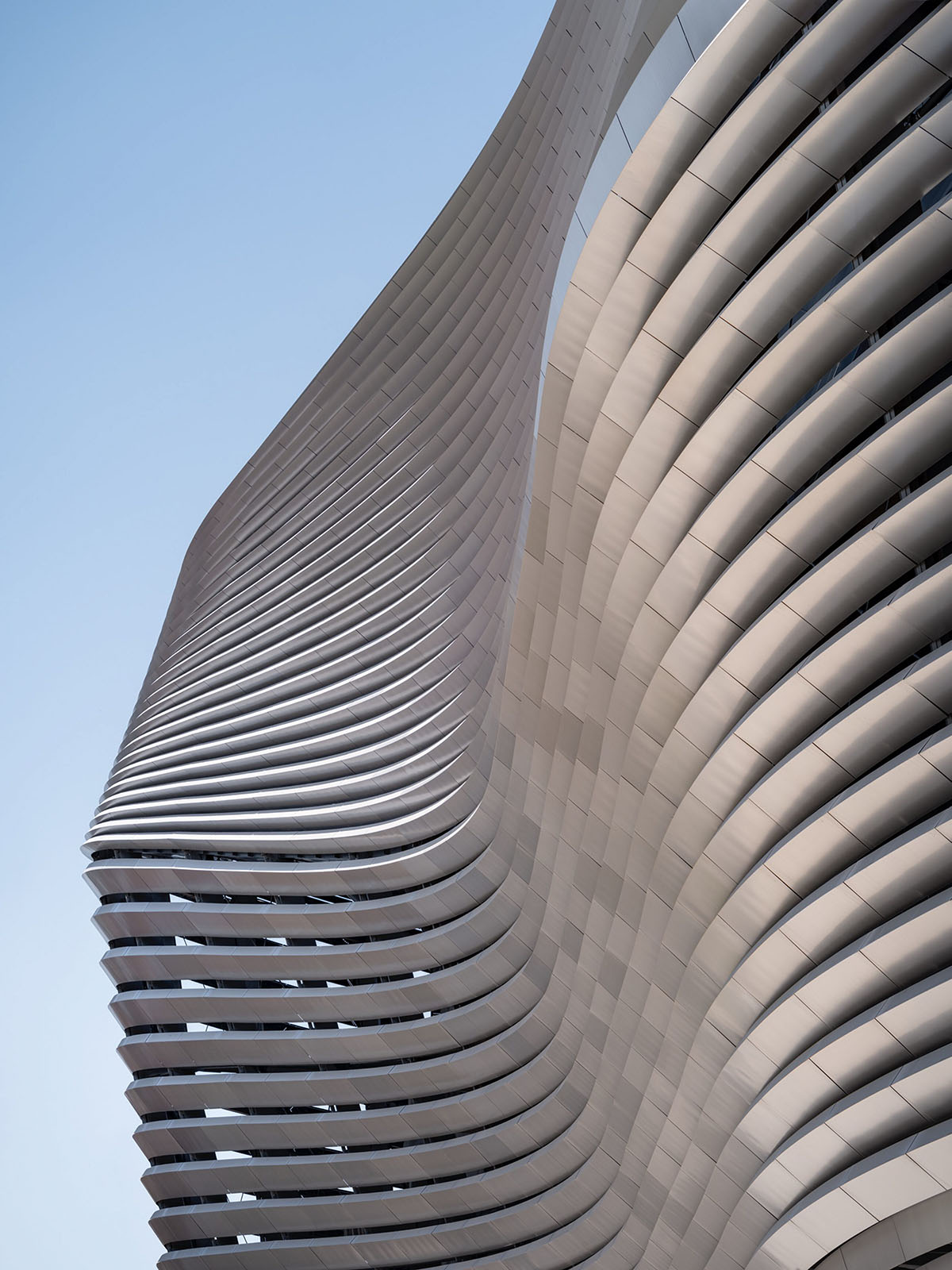 gmp completes the conversion of Santiago Bernabéu stadium with curved stainless steel in Madrid 