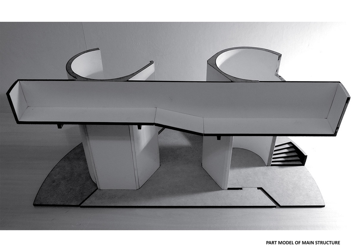 Double(o) Studio built Trefoil House with circular and hexagonal layout merged in one massing