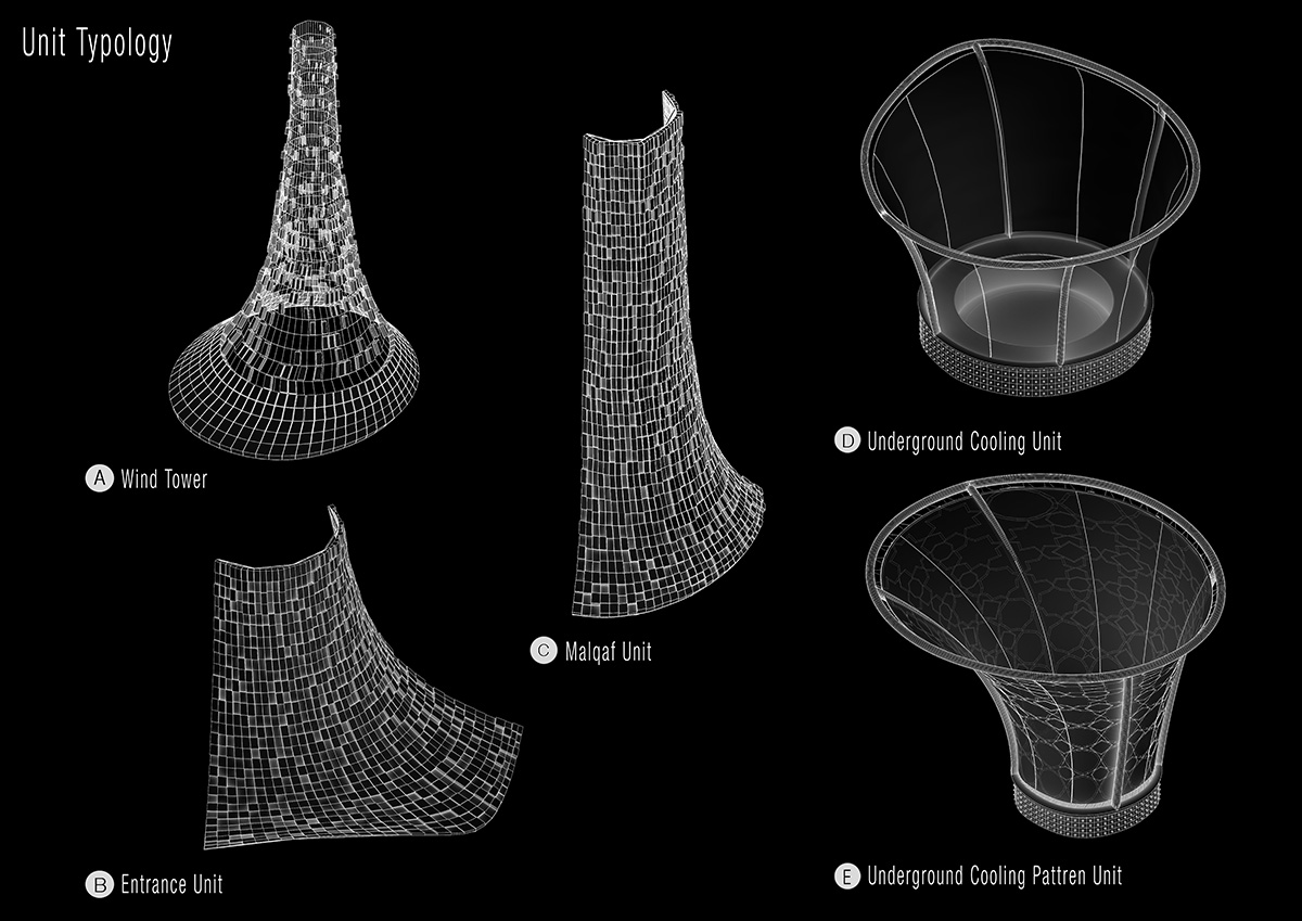 Reparametrize Studio re-generates smart outdoor urban spaces for extreme climates in Abu Dhabi