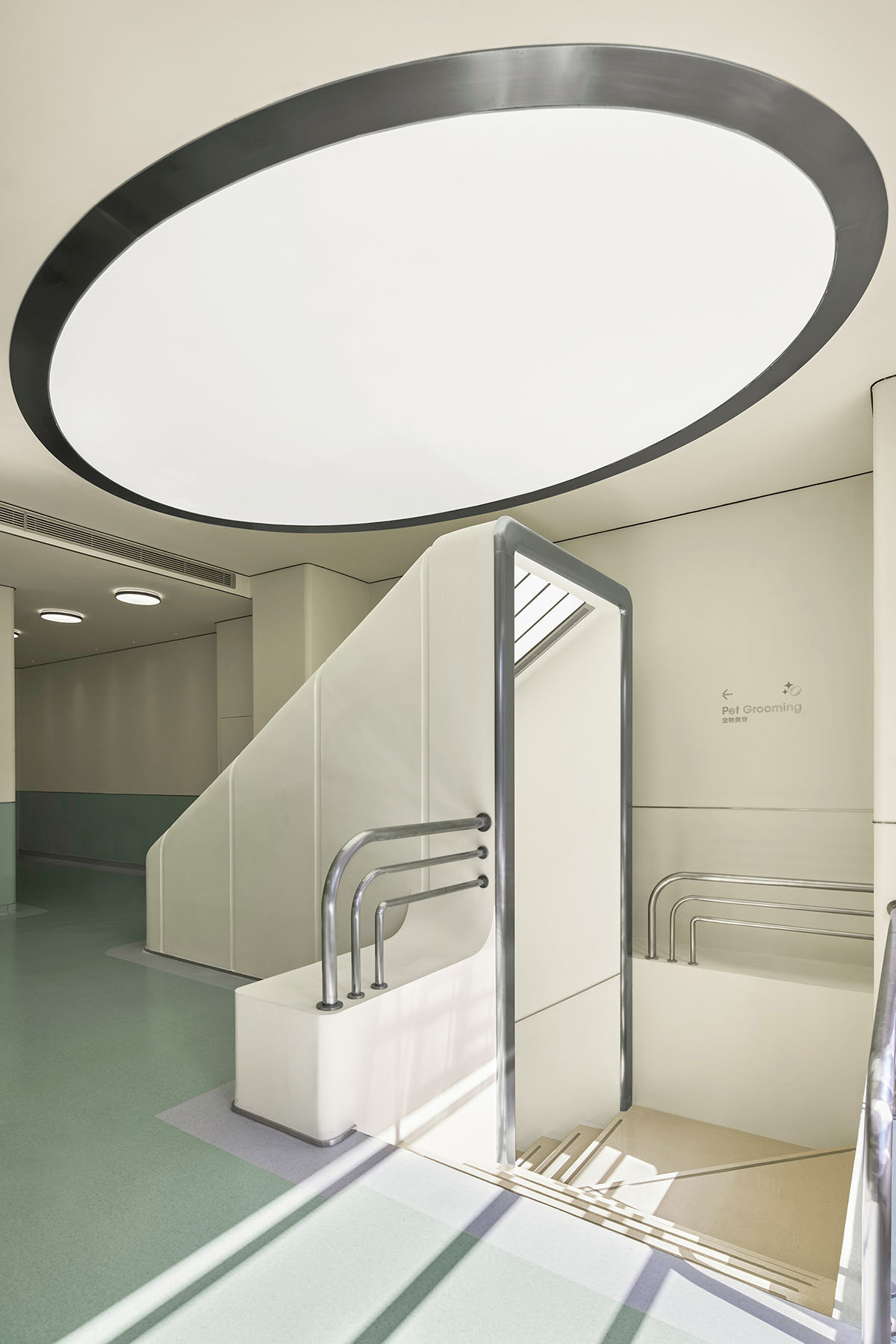 One Fine Day Studio & Partners designs pet store addressing to space age 