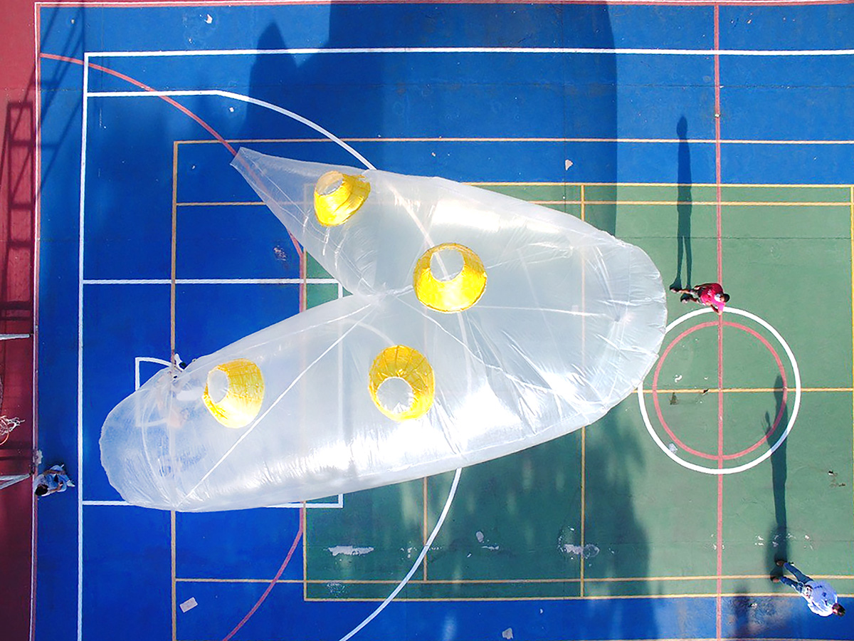 Corhuila University students in Colombia installed Artificial Topographies developed with 3D modeling