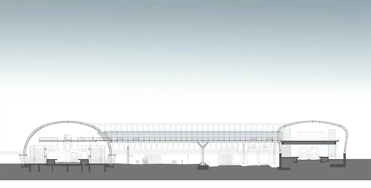 Elbbrücken Underground and Metropolitan Railway Stations Completed in Hamburg