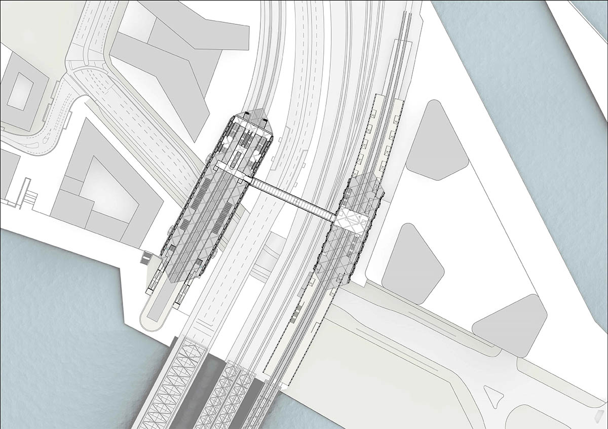 Elbbrücken Underground and Metropolitan Railway Stations Completed in Hamburg