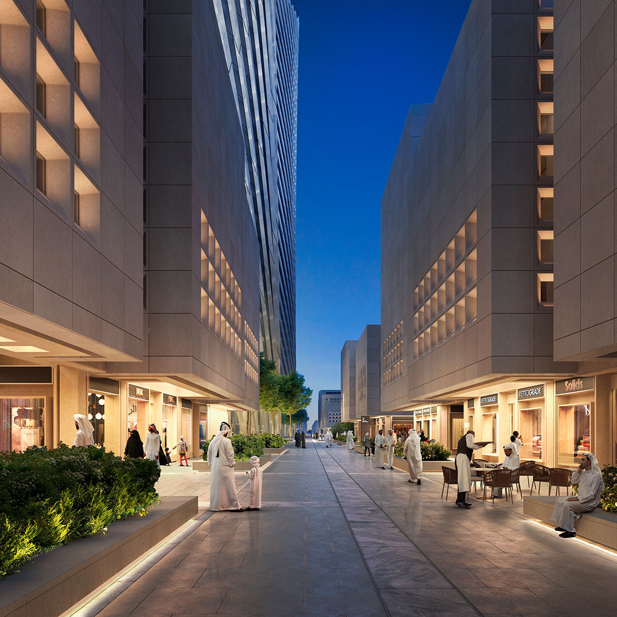 Foster + Partners reveals design for marine-grade aluminium clad Lusail Towers in Qatar