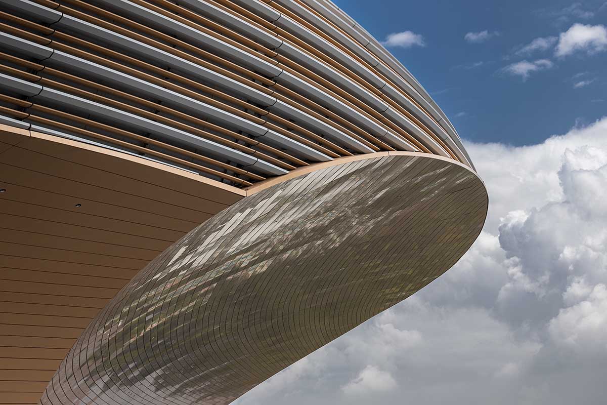 ZHA completes stadium and sports centre that references to historic vessels in Nansha