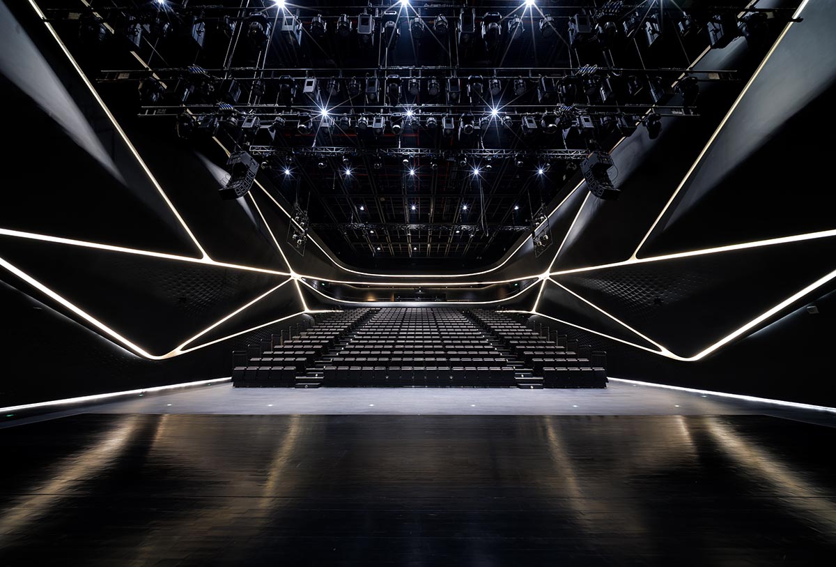 Zaha Hadid Architects completes Zhuhai Jinwan Civic Art Centre in China