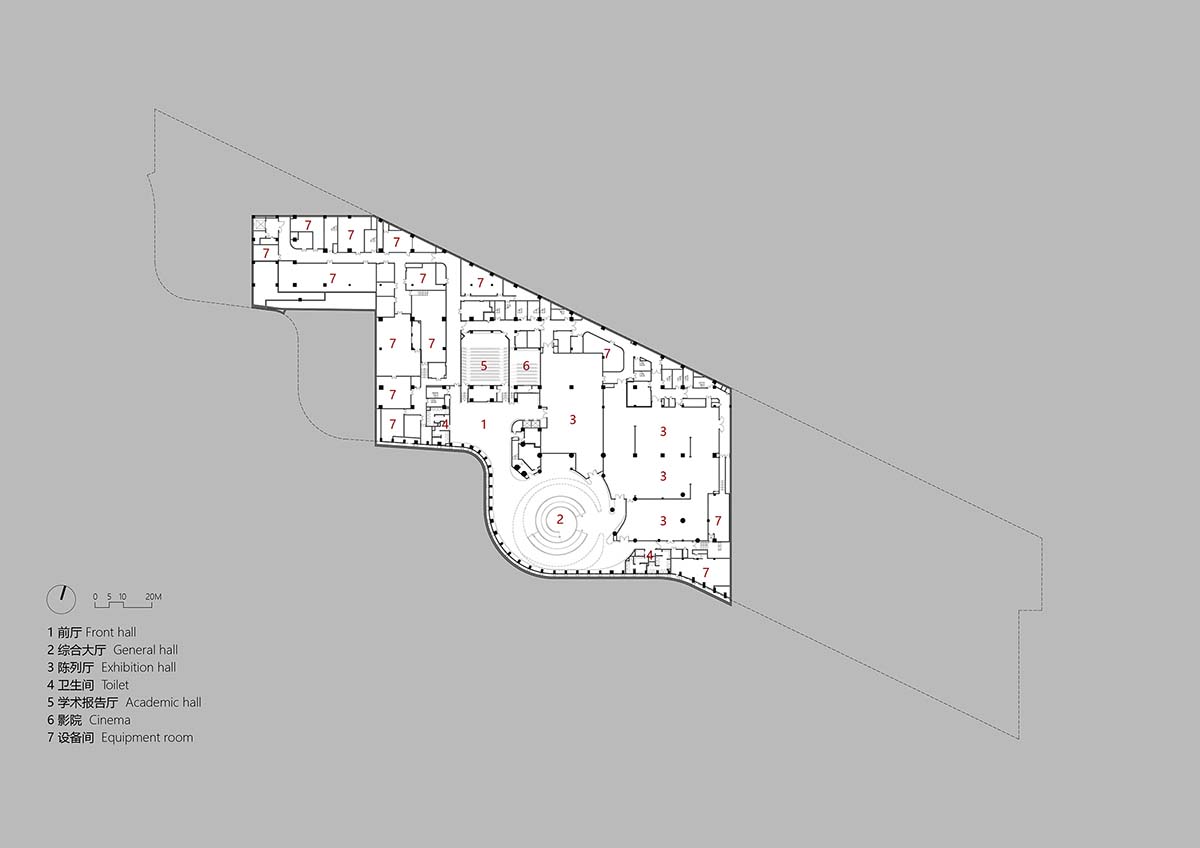 Mound-shaped museum by CSWADI rises from the earth like