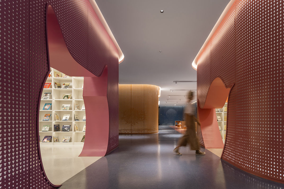Wutopia Lab creates fairytale-like interiors for a bookstore in Jiangsu, China