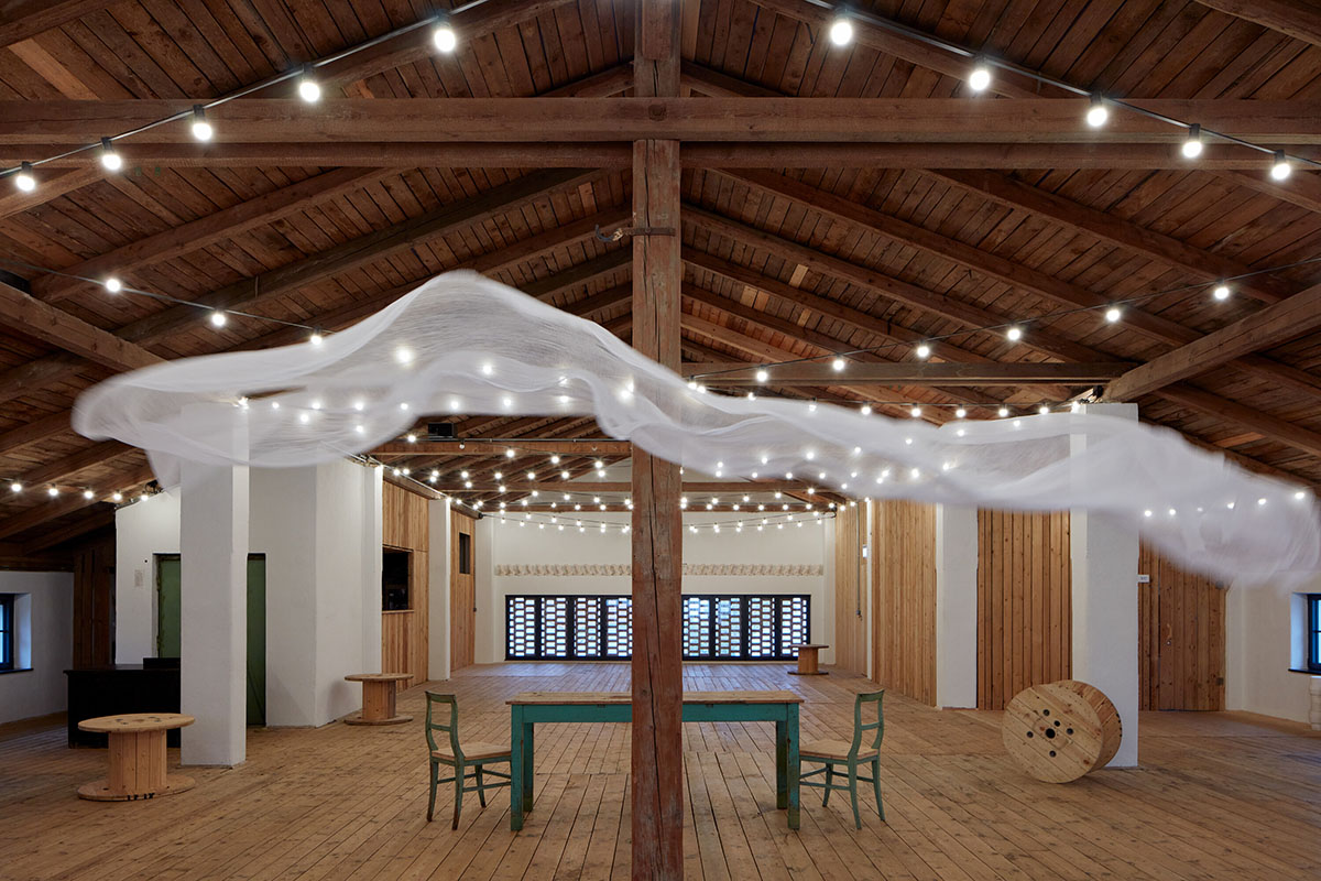 ORA transforms Baroque ceramics factory into a hotel and event space in the Czech Republic