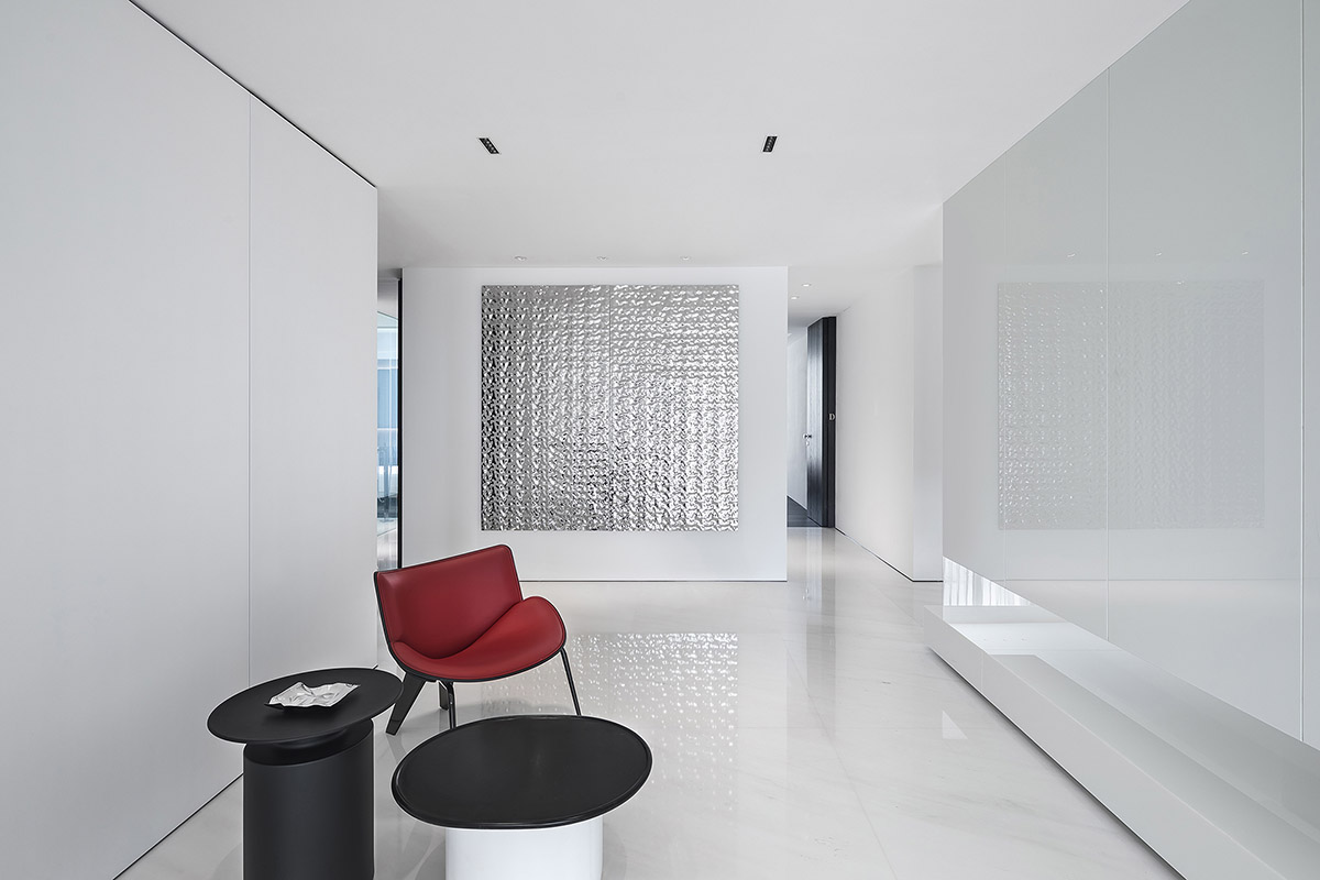 AD ARCHITECTURE designs a minimalist geometric house in Guangdong, China